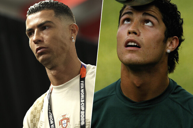 Cristiano Ronaldo Desata La Nostalgia Entre Los Aficionados Debutando En La Copa Del Mundo Con Un Accesorio Clave Que Lo Identifico Desde Sus Inicios En La Cancha