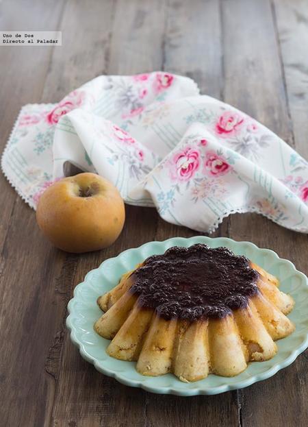 Pudin de manzana y soletillas. Receta