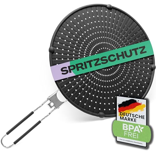 Netrox Home® - Protector antisalpicaduras Plegable de Silicona