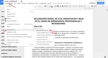 Pdf A Texto Como Convertir Un Pdf A Word U Odt Online Y Sin Instalar Nada