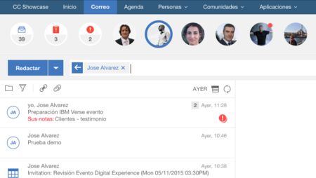¿Es Verse un rival para Google Apps y Outlook?