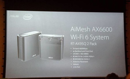 Parece un altavoz pero nada más lejos de la realidad: ASUS ya tiene su nuevo router Mesh con WiFi 6, es el AiMesh AX6600