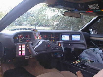 Réplica de Kitt, el coche fantástico