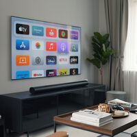 Esta barra de sonido tiene muy poco que envidiar de las de Samsung y LG, excepto en el precio, que es mucho más bajo