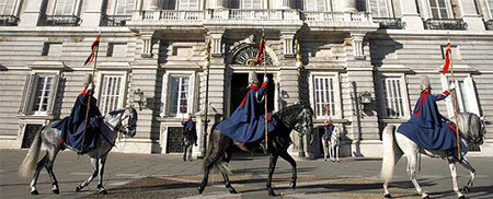 Cambio de Guardia en el Palacio Real de Madrid