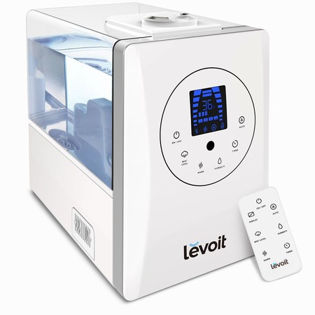 Oferta flash en el humidificador ultrasónico Levoit LV600HH: hasta medianoche costará 63,99 euros en Amazon