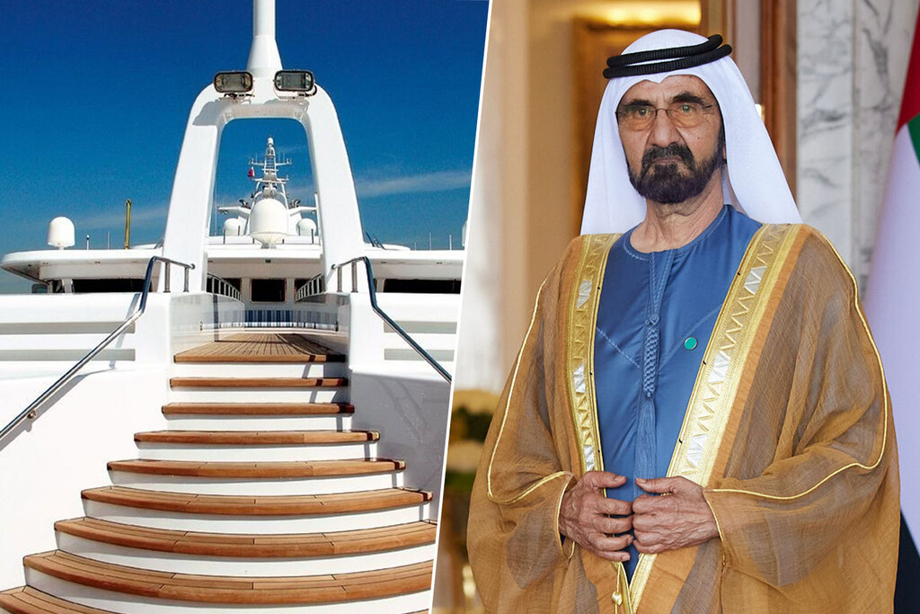 El emir de Dubái compró un superyate de 500 millones pero descubrió que tenía un problema grave: dentro no había cobertura móvil