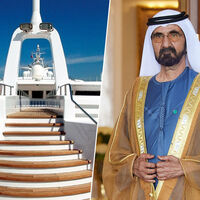 El emir de Dubái compró un superyate de 500 millones pero descubrió que tenía un problema grave: dentro no había cobertura móvil 