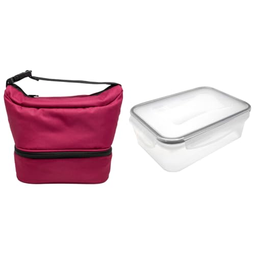 Nerthus - fiambrera térmica bolso burdeos