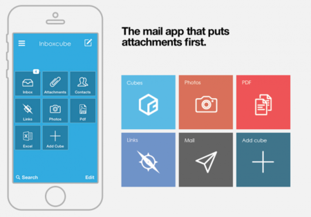 Inboxcube, una aplicación que te organiza el correo a base de "cubos"