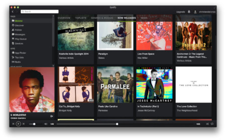 Spotify para Mac se actualiza con un nuevo diseño más oscuro y definido