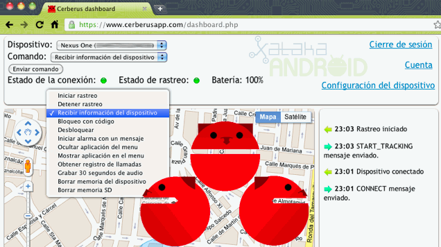 Cerberus seguridad en tu Android