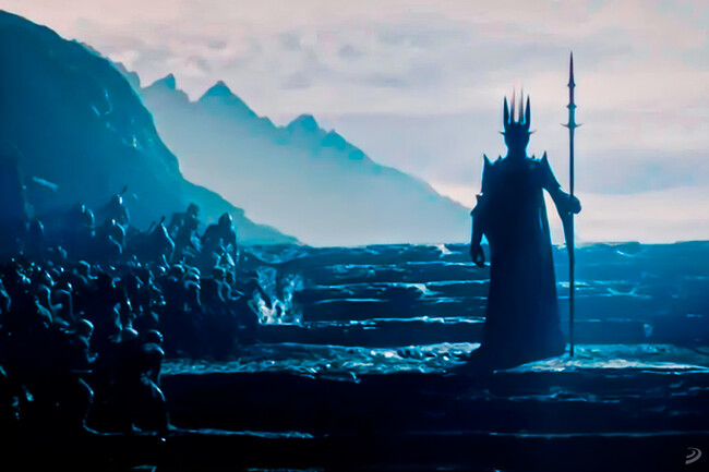 No, el gran villano de la Tierra Media de Tolkien no es Sauron, sino un poder oscuro apodado "La Inmensa Muerte", Morgoth
