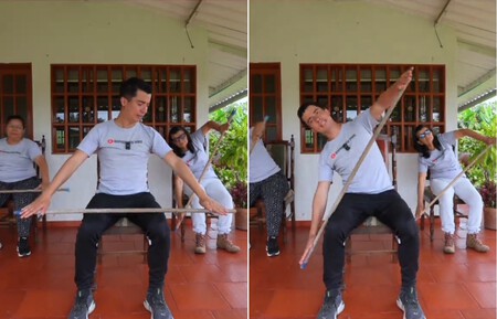 Pilates en silla