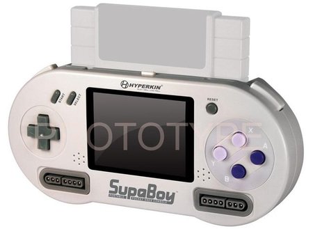 'SUPABOY Portable Pocket SNES Console'. El nombre lo dice todo