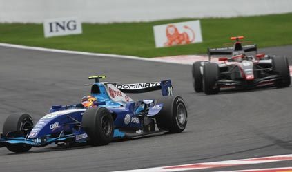 Lección de Pastor Maldonado en Spa-Francorchamps