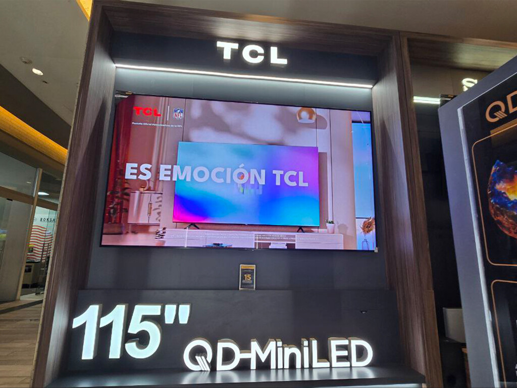 TCL ya tiene en México su monstruosa pantalla de 115 pulgadas: la MiniLED más grande del mundo  . Noticias en tiempo real