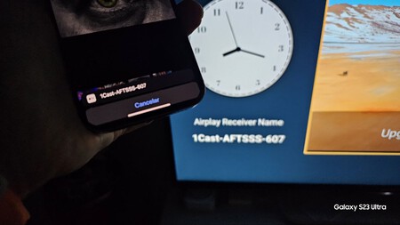AirPlay del iPhone a un Fire TV