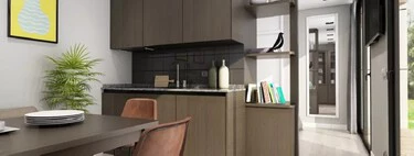 Esta casa prefabricada tiene un diseño tipo loft, aprovecha al máximo el espacio, y cuesta 63.000 euros 