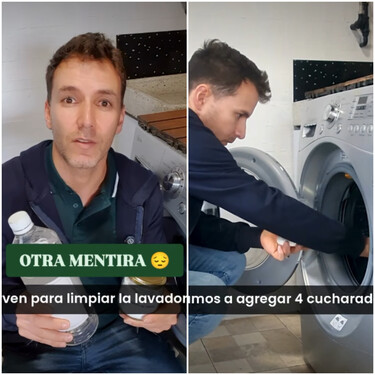 Diego Fernández, ingeniero químico: "Usar vinagre y bicarbonato para limpiar la lavadora es inútil, es mejor este otro ingrediente"