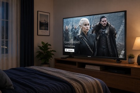 televisor en el dormitorio