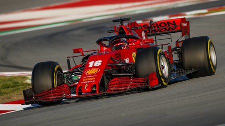 Leclerc Barcelona F1 2020