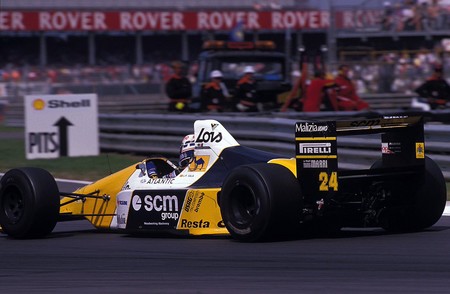 Perez Sala Silverstone F1 1986