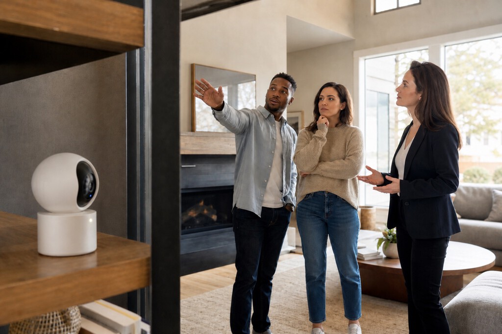 "Considérate en un reality show": algunos vendedores de casas utilizan cámaras inteligentes para ver cómo reaccionan los potenciales compradores 