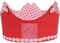 Preciosas coronas de cumpleaños para niños