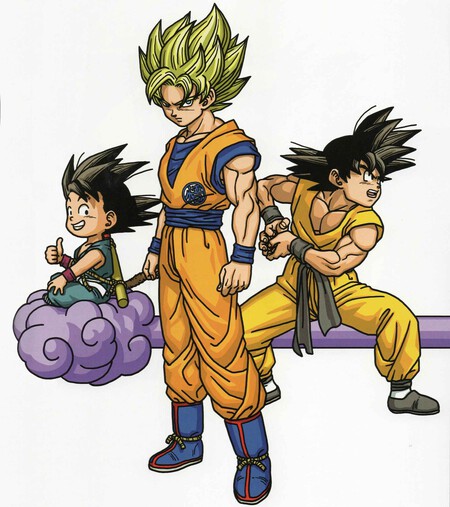 Akira Toriyama Imagino A Goku Adulto Vistiendo Como Un Nino Este Diseno Es Toda Una Rareza Y Nunca Salio En El Manga De Dragon Ball Compressed
