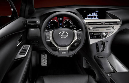 Interior Lexus RX 450h F Sport