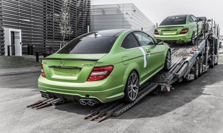 Mercedes C63 AMG Coupe Legacy Edition, merece la pena que lo veas por las fotos de cómo se fabrica