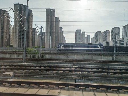 Un tren de camino a Wuhu | Imagen: Xataka