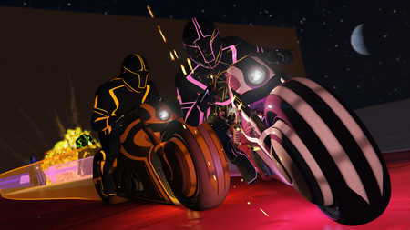 No te pases de la raya es el nuevo modo de GTA Online inspirado en las espectaculares carreras de Tron