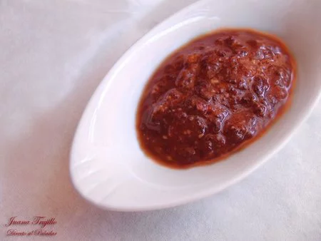 Pesto de tomate. Receta