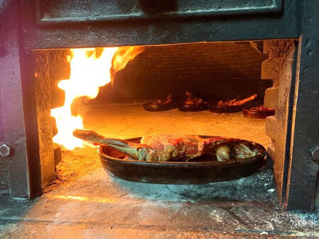 Cordero asado. ©Figón Zute El Mayor.