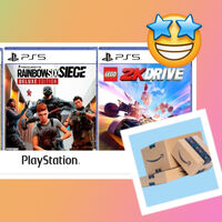 Amazon tiene uno de los mejores combos para PS5: edición Deluxe de Rainbow Six, GTA V, y el juego de carreras de LEGO a 249 pesos cada uno