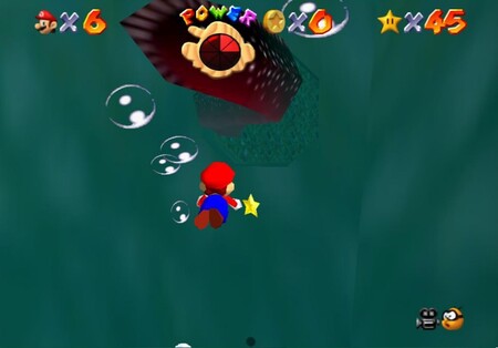 ¿Cómo consigo la estrella Can the Eel Come Out para jugar? de Jolly Roger Bay 2 Super Mario 64 World3 Star2 02