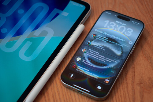 Apple con Liquid Glass