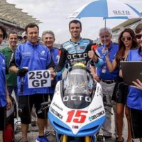 Alex de Angelis continúa en estado grave pero con pronóstico favorable