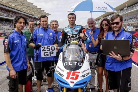 Alex de Angelis continúa en estado grave pero con pronóstico favorable