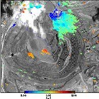 Monitorización de derrumbamientos por satélite