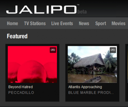 Jalipo, nueva plataforma de distribución de vídeo online