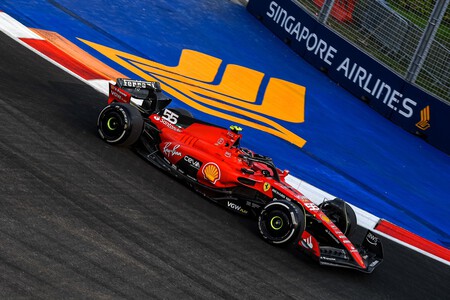 Carlos Sainz repite pole position, los Red Bull pinchan y Lance Stroll sufre un grave accidente en Singapur