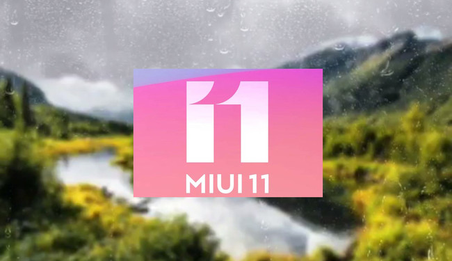 Miui 11 Lluvia