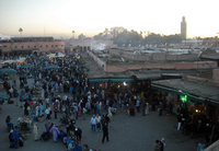 De compras por la Medina de Marrakech