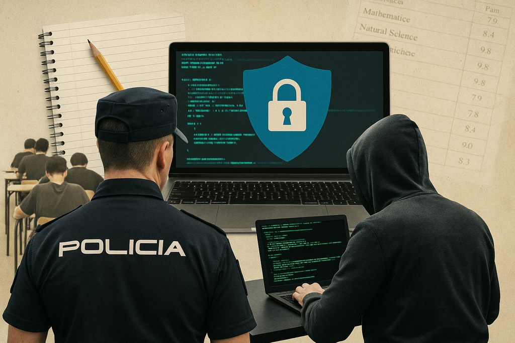 Un profesor de instituto de Jaén hackeó las notas de la PAU de este año. Espió a otros docentes y ya ha sido detenido 