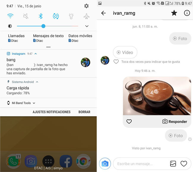Instagram no avisará más si haces capturas de pantalla a una historia