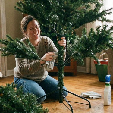Cómo quitar el olor a guardado del árbol de Navidad: 2 trucos caseros y rápidos sin perfumes químicos