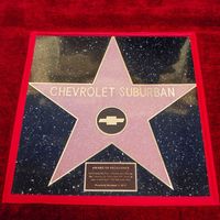 Chevrolet Suburban es el primer SUV en llegar al paseo de la fama en Hollywood